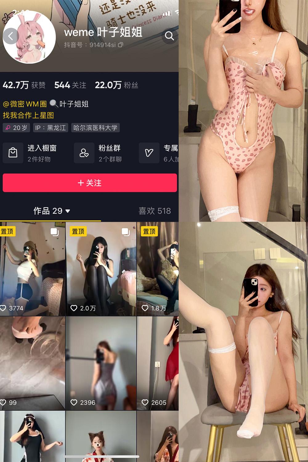 抖音 叶子姐姐 微密圈  NO.008期 【36P4V】