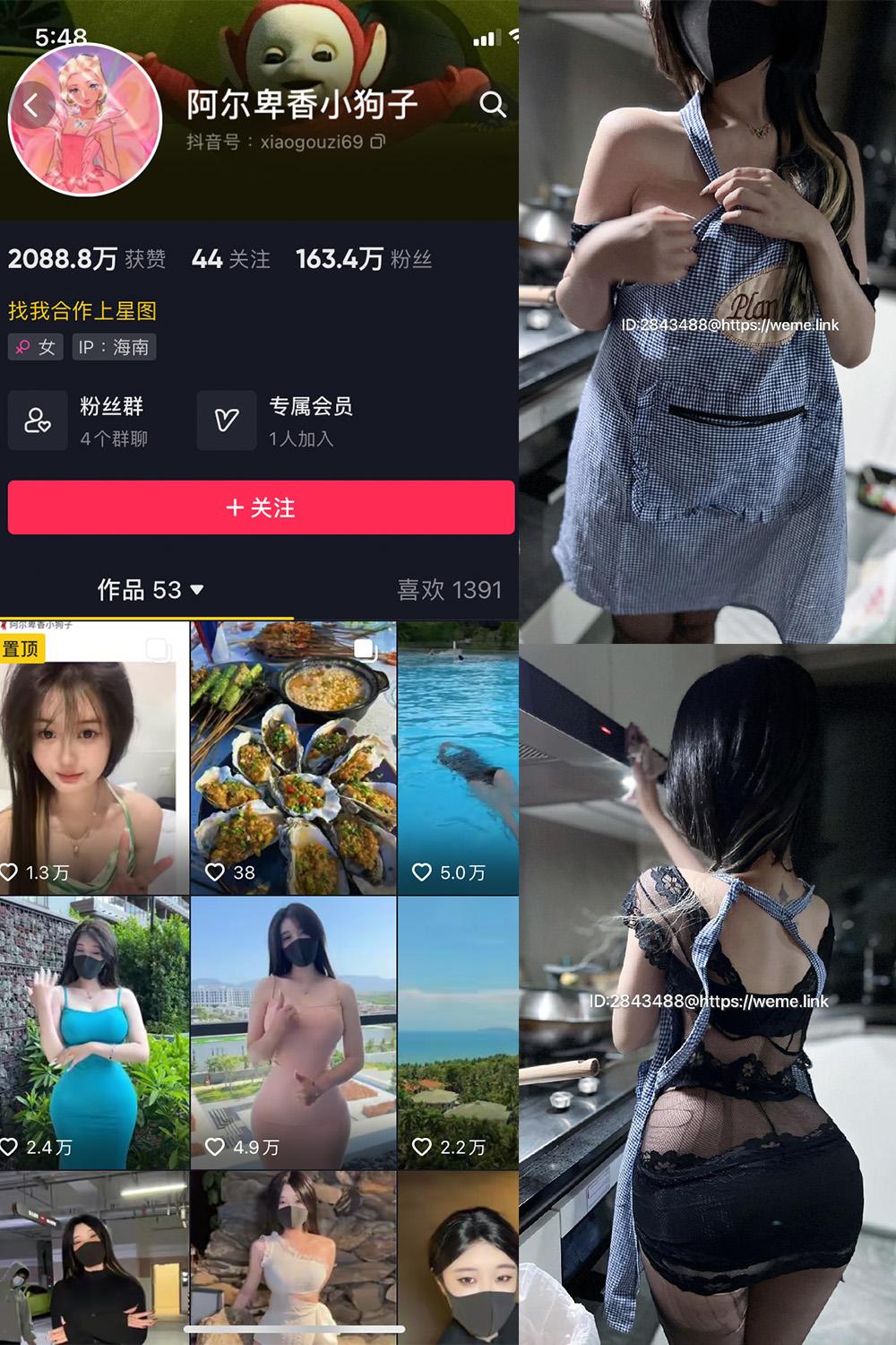 抖音 阿尔卑香小狗子 微密圈  NO.009期 【37P】最新至：2023.6.16